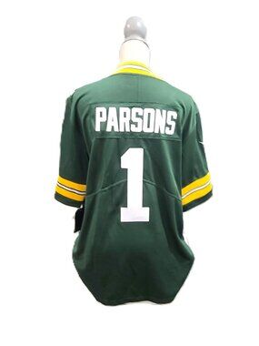 Green Bay Packers #1 Parsons Men's Small NFL Nike Football Jersey